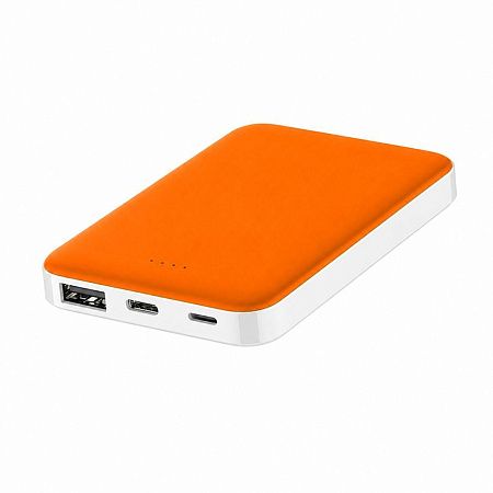 Внешний аккумулятор Fluffy, 5000 Mah, зеленый