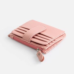 Картхолдер на молнии Unison, розовый