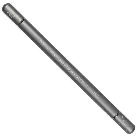 Ручка шариковая и вечный карандаш ETERNITY Print Sample, металлическая, серая, матовая