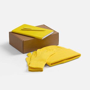 Набор Knit Warm, желтый