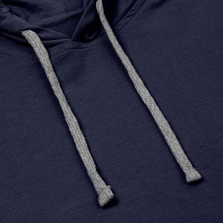 Толстовка с капюшоном Unit Kirenga, темно-синяя, размер XS