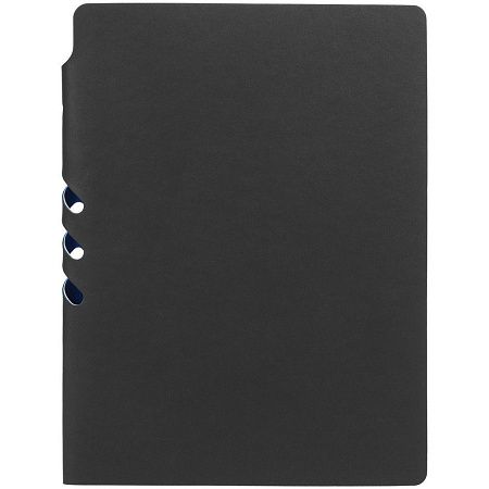 Ежедневник Flexpen Black, недатированный, черный с бирюзовым