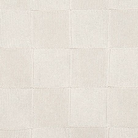 Плед Cella вязаный, бежевый (без подарочной коробки)