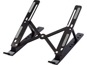 Складывающаяся подставка для ноутбука «Rise», цвет: черный