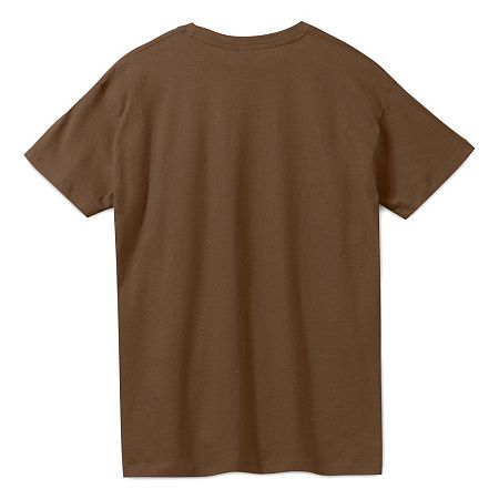 Футболка унисекс Regent 150, коричневая, размер L