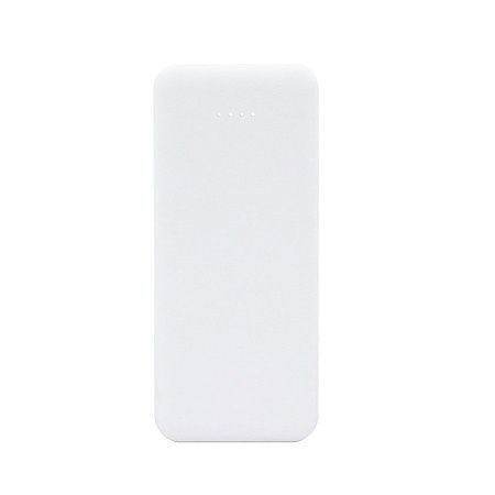 Внешний аккумулятор Arrida 5000mAh, с покрытием Baby skin, белый