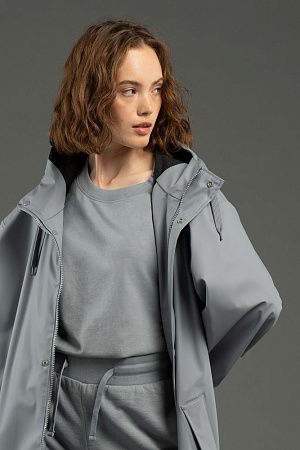 Футболка унисекс оверсайз T3, серая, размер XL/2XL