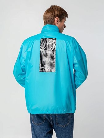 Ветровка из нейлона Surf 210, бирюзовая, размер XXL