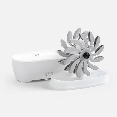 Увлажнитель-ароматизатор Steam Spin, белый с серым