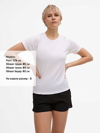 Футболка женская Sporty Women 140, белая, размер XS