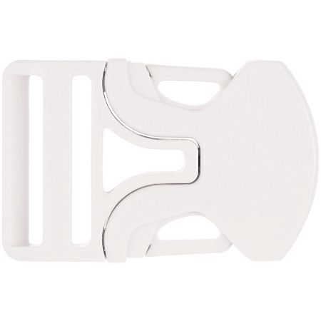 Застежка-пряжка односторонняя Triden, белый