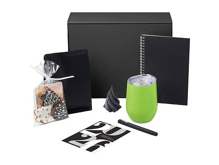 Подарочный набор «Re:Start» с термокружкой, кофе и блокнотом