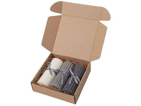 Набор свечей с гранями «Vela»