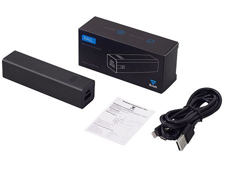 Внешний аккумулятор «Rail» c дисплеем, 5000 mAh