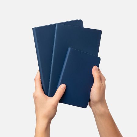 Ежедневник Спарк мини (Spark mini) A6 недатированный, синий