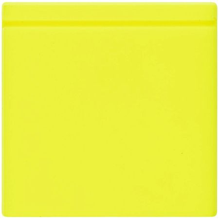 Лейбл из ПВХ Kare, желтый неон