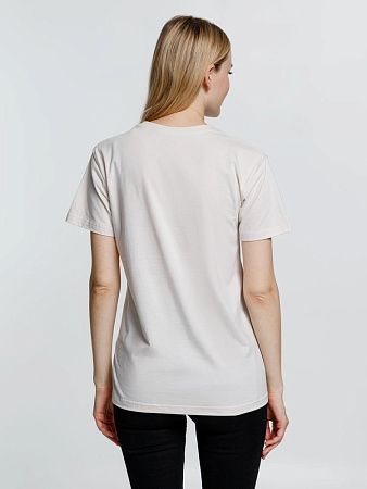 Футболка унисекс T-Bolka 160, молочно-белая, размер M