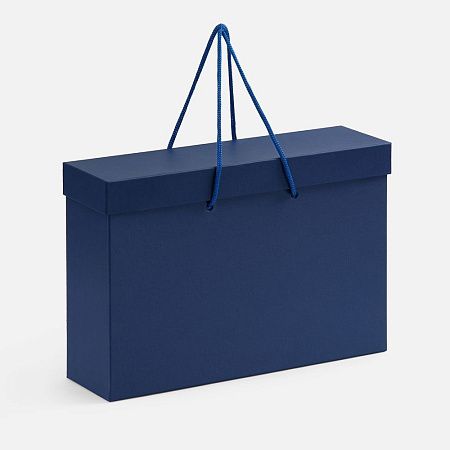 Коробка Handgrip, горизонтальная, темно-синяя