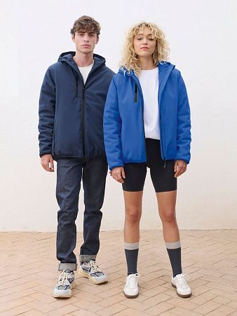 Куртка софтшелл с капюшоном женская Falcon Women, ярко-синяя (royal), размер S