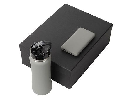 Подарочный набор «COLOR IT» с бутылкой для воды и повербанком 