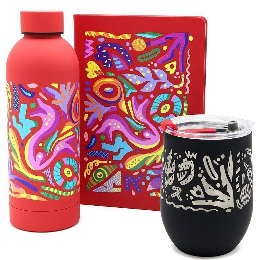 Набор АРТ-КОКТЕЙЛЬ, красный