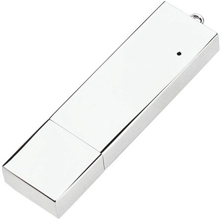 Флешка BRIKS Серебристая 4022.06.64ГБ с цепочкой