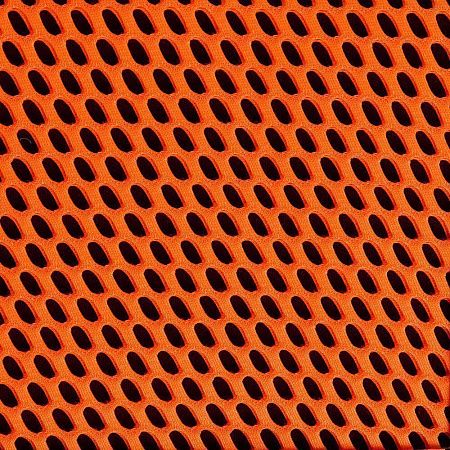 Заготовка из крупной сетки Rete, M, оранжевый неон