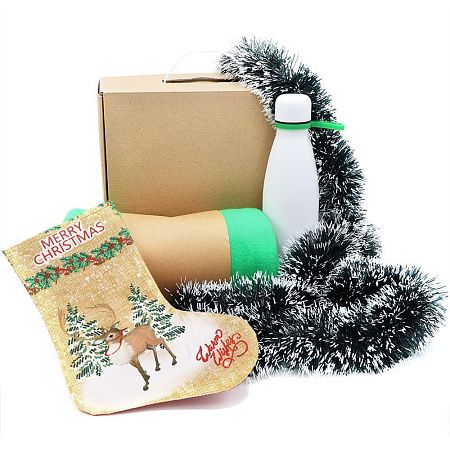 Подарочный набор Теплый вечер , зеленый