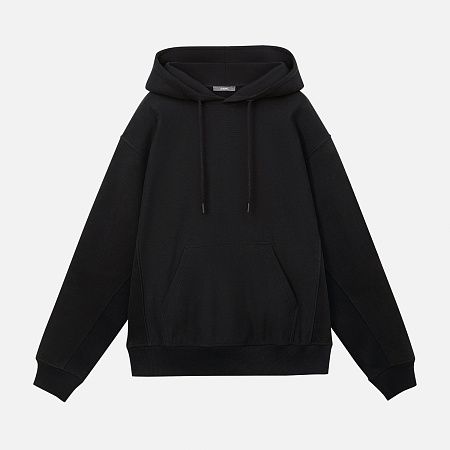 Худи релакс унисекс ADVENTURE, черный