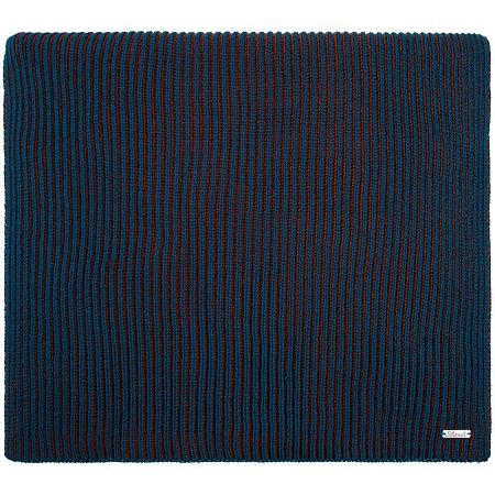 Шарф Nobilis, бирюзовый с терракотовым