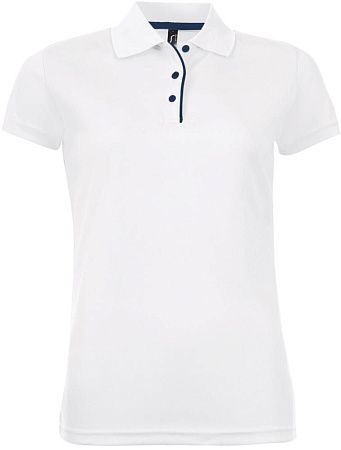 Рубашка поло женская Performer Women 180 белая, размер XL