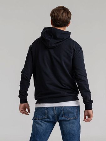 Толстовка с капюшоном Unit Kirenga, темно-синяя, размер XS