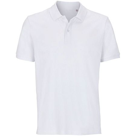 Рубашка поло унисекс Pegase, белая, размер XXS