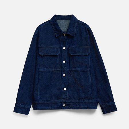 Куртка джинсовая O2, темно-синяя, размер XS/S