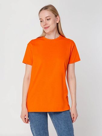Футболка унисекс T-Bolka 160, оранжевая, размер L