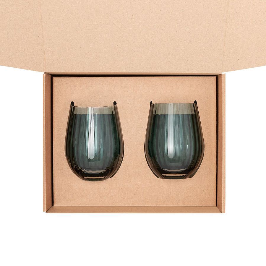 Подарочный набор 2 стакана для воды Капри (Capri)