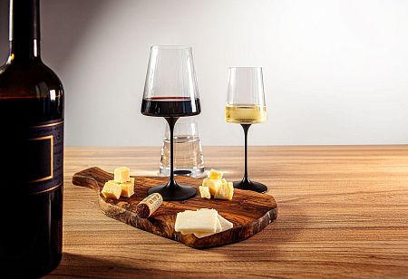 Хрустальный бокал для красного вина на магните Trebonn SplitGlass, 2 шт, 450 мл