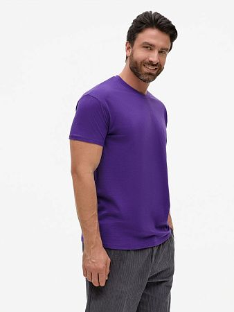 Футболка Imperial 190, темно-фиолетовая, размер XL