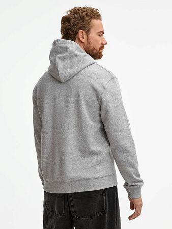 Толстовка унисекс Spencer, серый меланж, размер XL