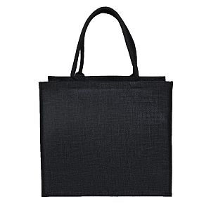 Сумка из джута Caravan Jute, чёрная