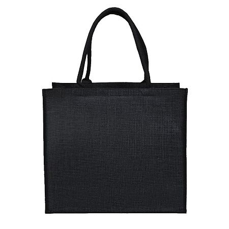 Сумка из джута Caravan Jute, чёрная