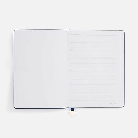 Ежедневник Lafite, недатированный, темно-синий