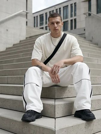 Футболка Oversize Premium 210, молочно-белая, размер 3XL