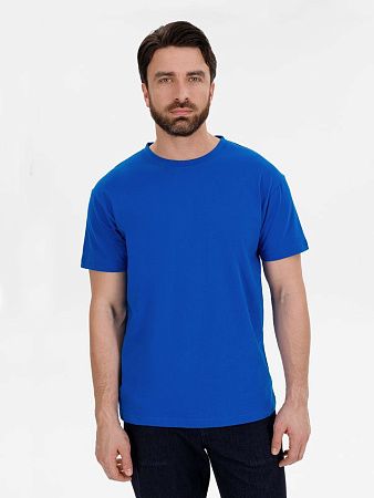 Футболка унисекс T-Bolka 180, темно-синяя (navy), размер S