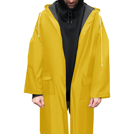 Дождевик Belfast Bi-color, материал PVC, размер M-L, желто-черный