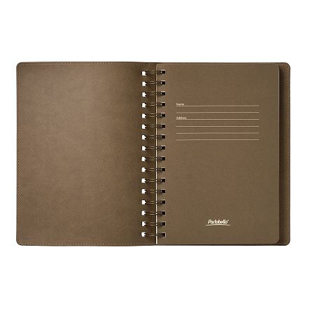 Ежедневник Виста (Vista) недатированный, оранжевый/коричневый