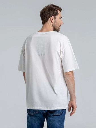 Футболка оверсайз «Чистая соль», молочно-белая, размер 48-50