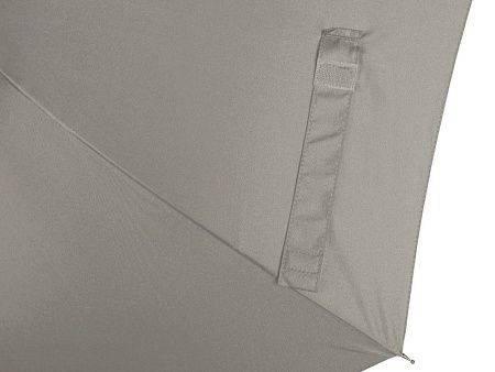 Зонт-трость Reviver с куполом из переработанного пластика