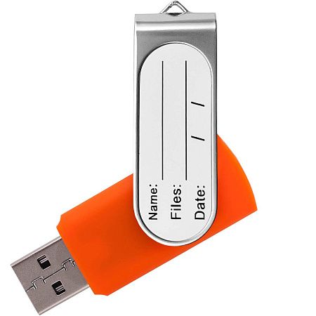 Флешка TWIST STICKER Оранжевая 4110.05.4ГБ