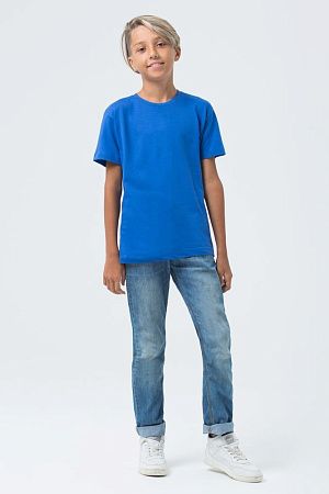 Футболка детская Regent Fit Kids, ярко-синяя (royal), размер 4 года (96-104 см)